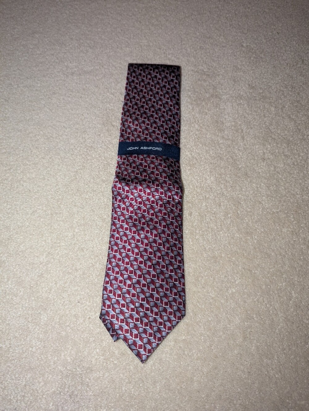 Nwt John Ashford 100% silk Tie